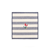 Barra napkin with flower embroidery