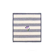 Barra napkin with flower embroidery