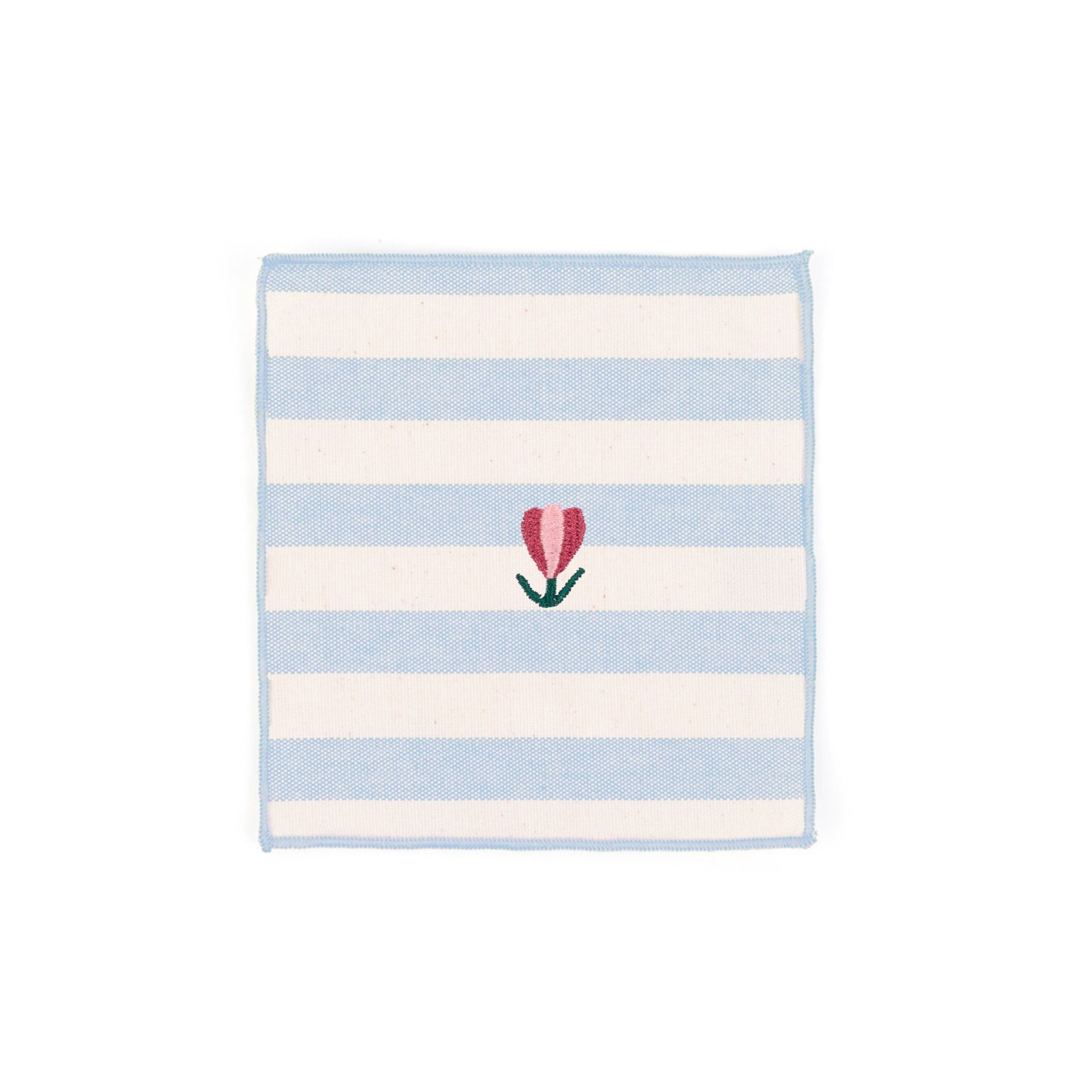 Barra napkin with flower embroidery