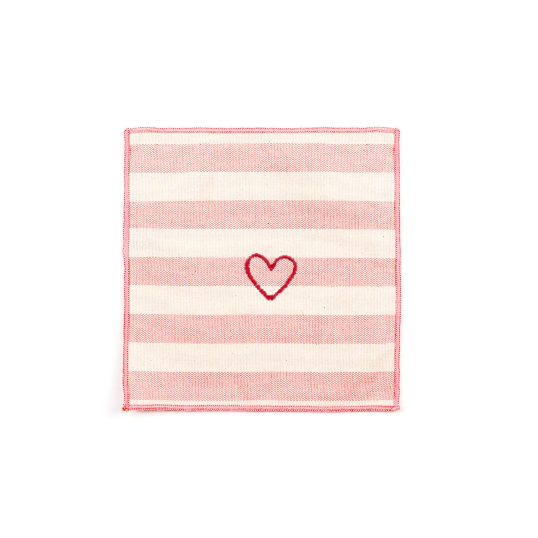 Barra Napkins with heart embroidery - Torres Novas