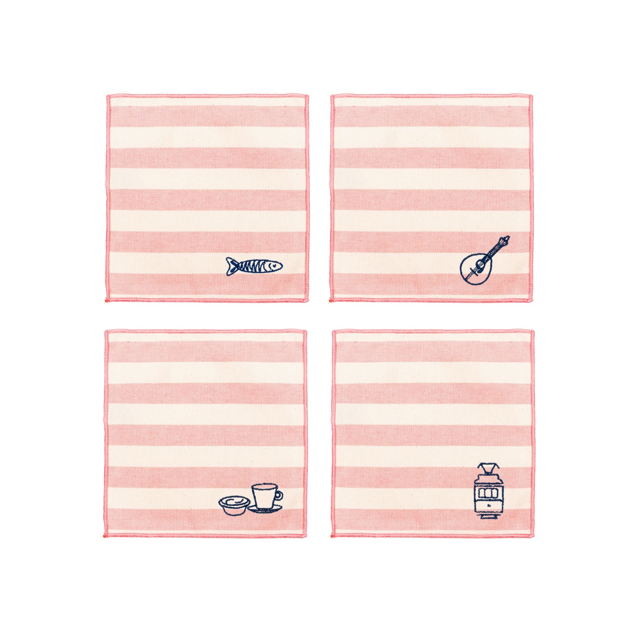 Barra napkins with portugal embroidery - Torres Novas
