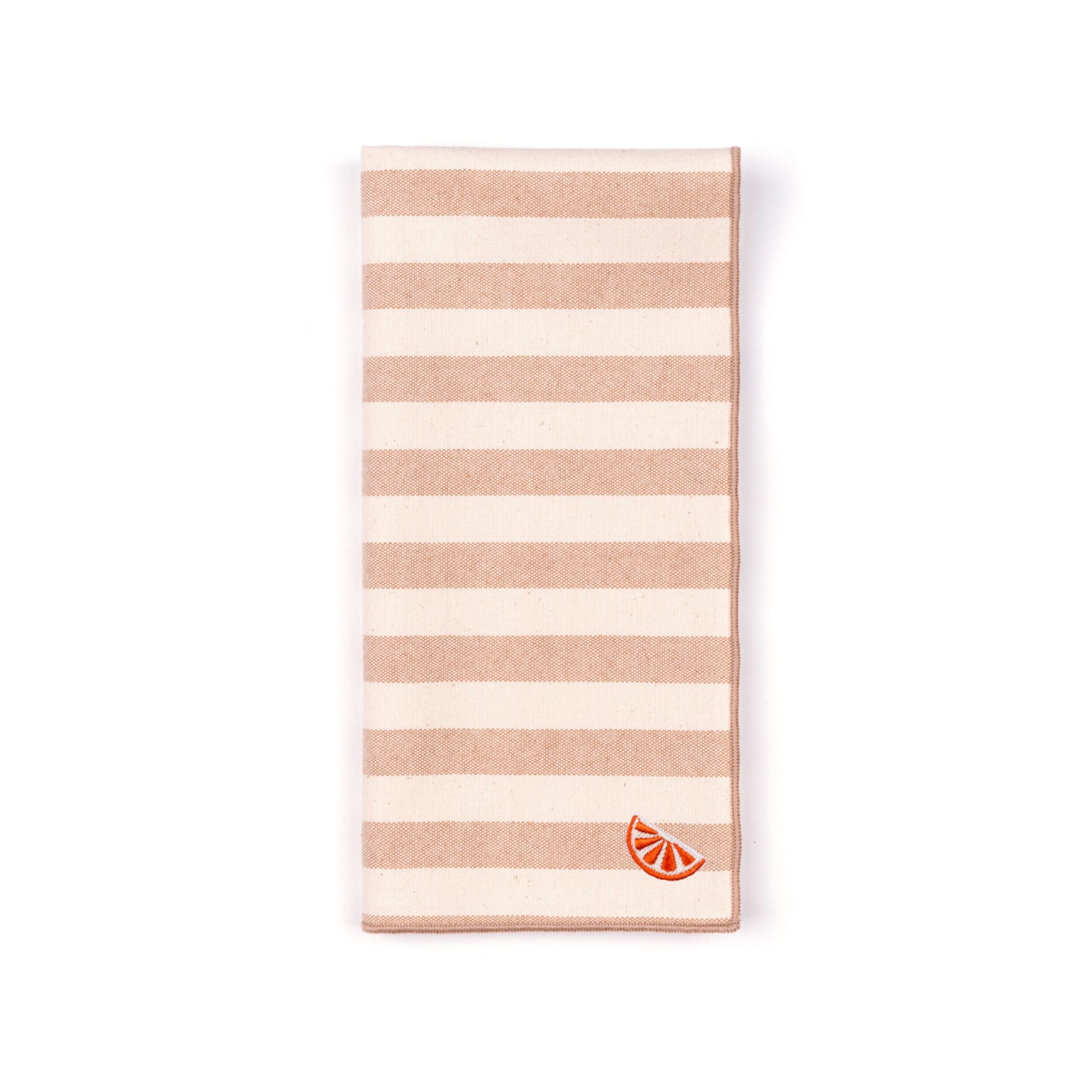 Servilletas Barra con bordados de fruta