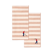 Barra napkin with retro sportsmen - Torres Novas