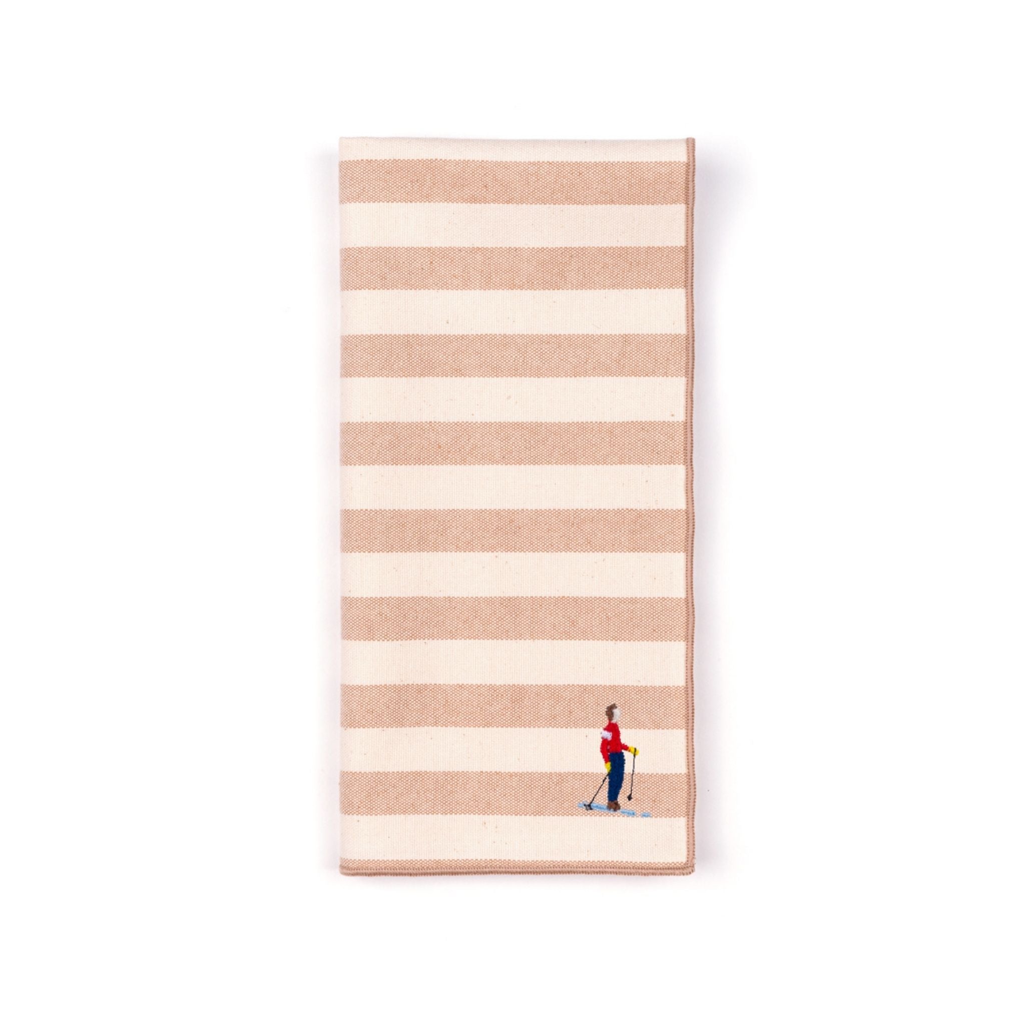 Barra napkin with retro sportsmen