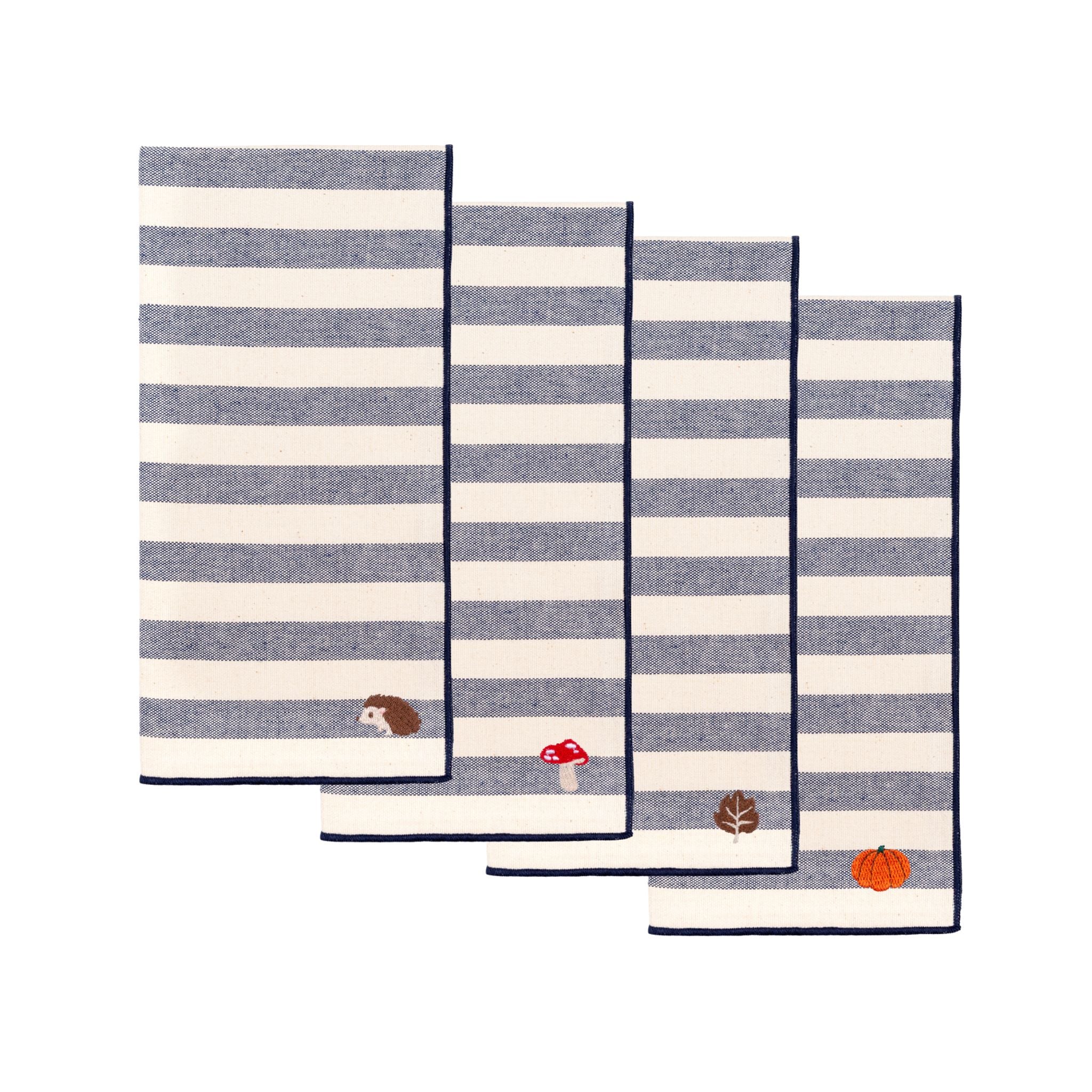 Barra Napkins with autumn embroidery - Torres Novas