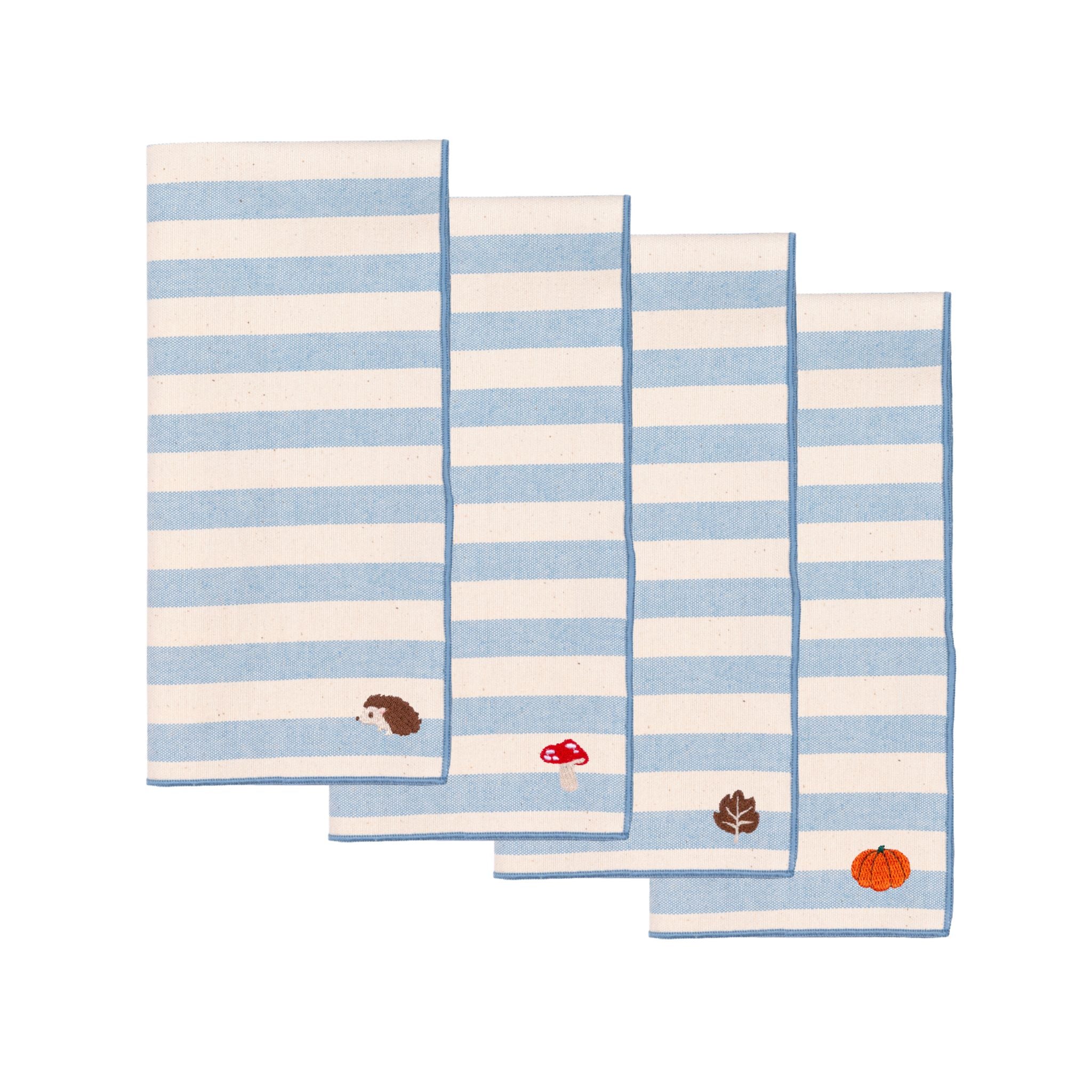 Barra Napkins with autumn embroidery - Torres Novas