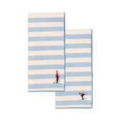 Barra napkin with retro sportsmen - Torres Novas