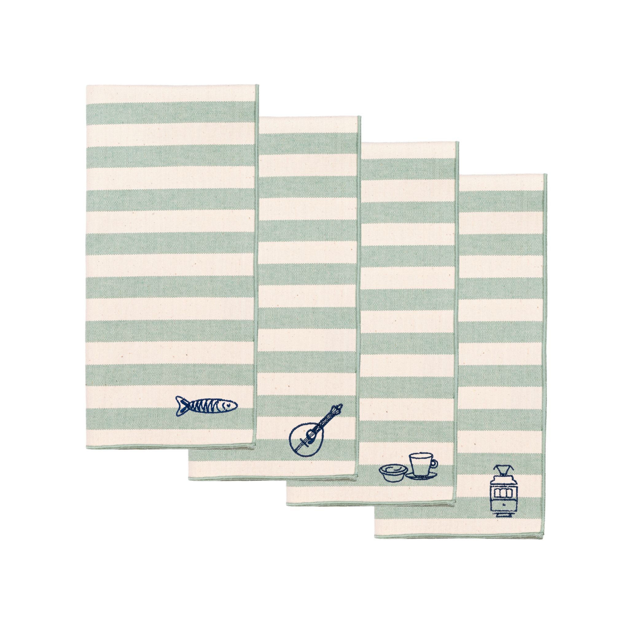 Barra napkins with portugal embroidery - Torres Novas