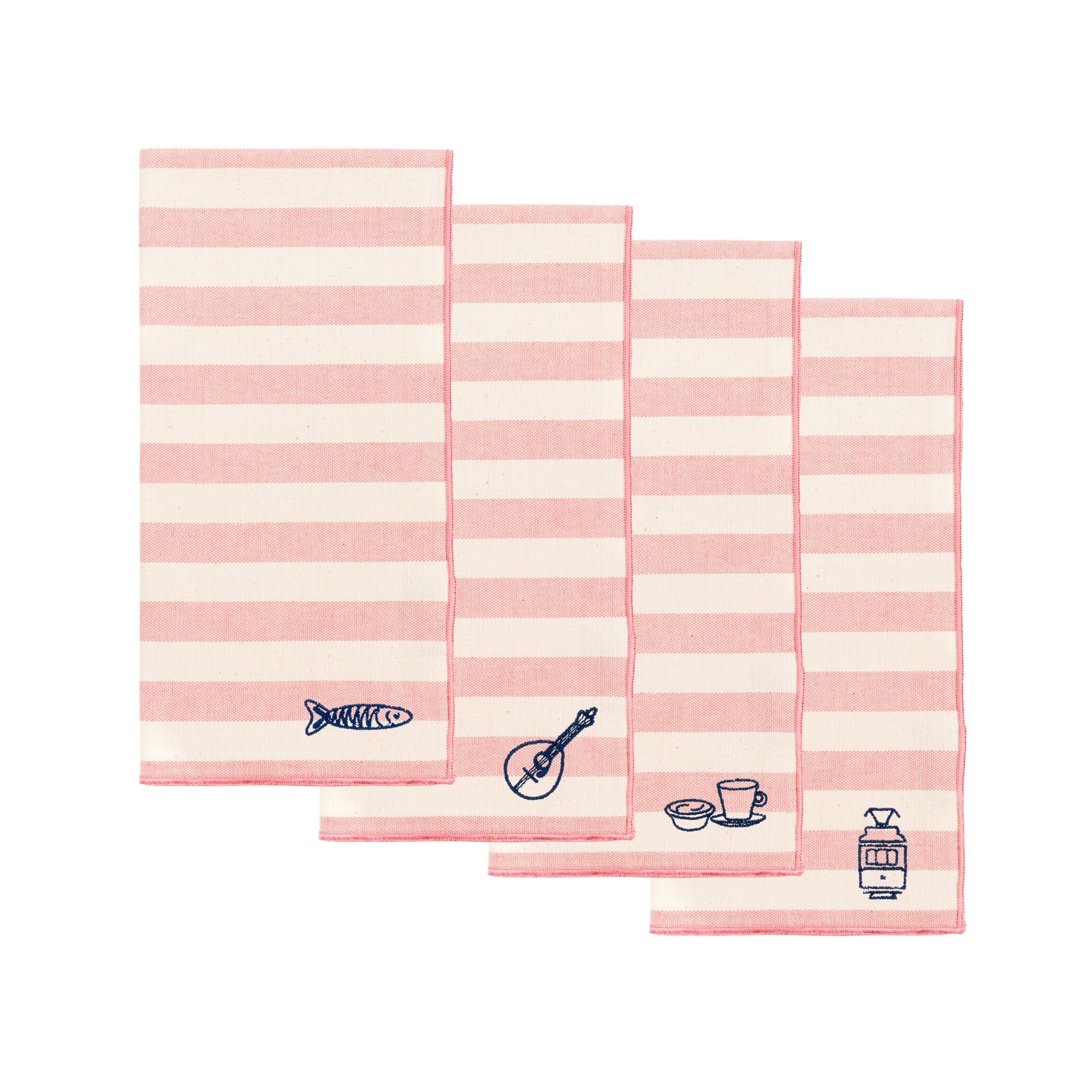 Barra napkins with portugal embroidery - Torres Novas