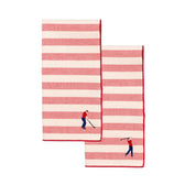 Barra napkin with retro sportsmen - Torres Novas