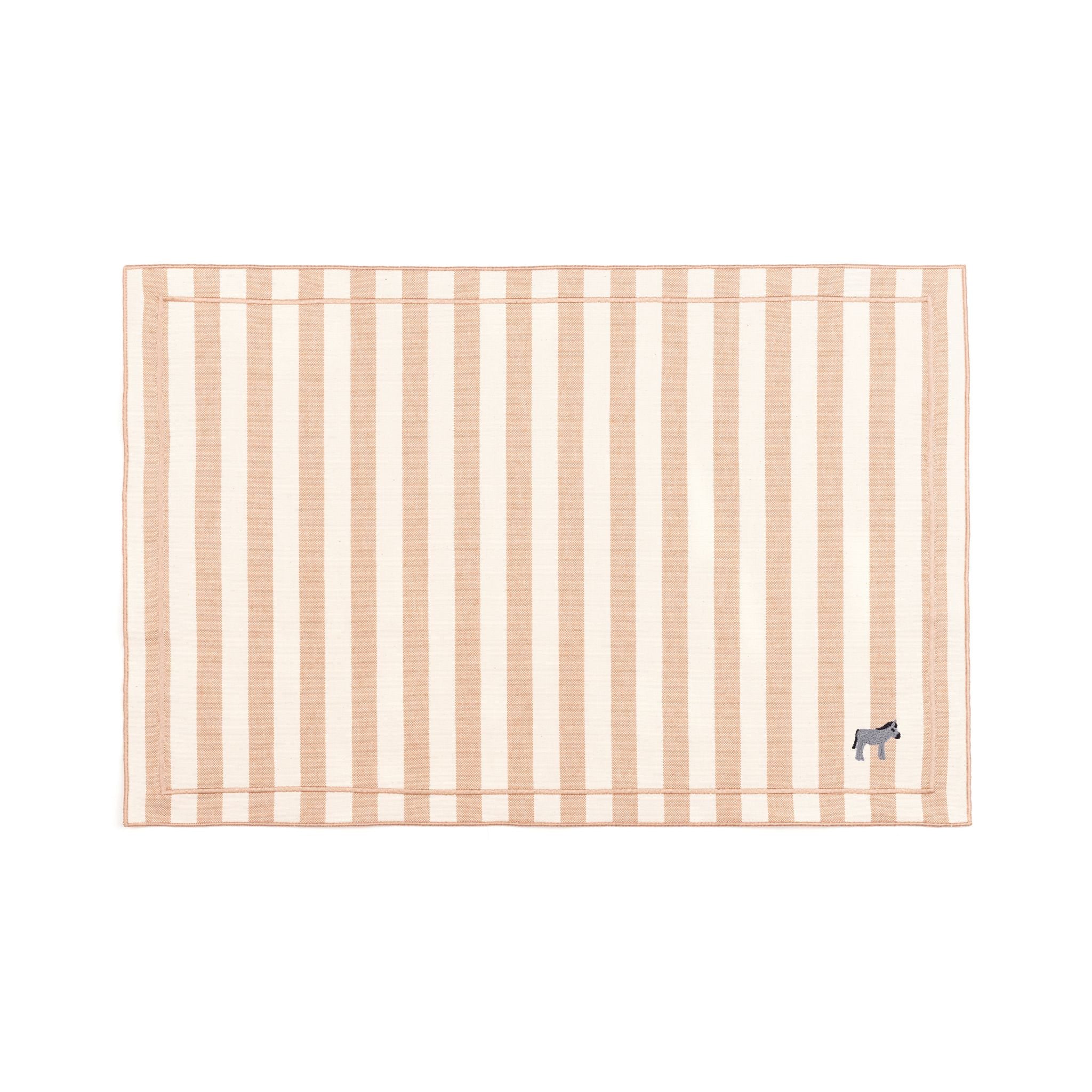 Barra cotton table linen with embroidered farm animals - Torres Novas