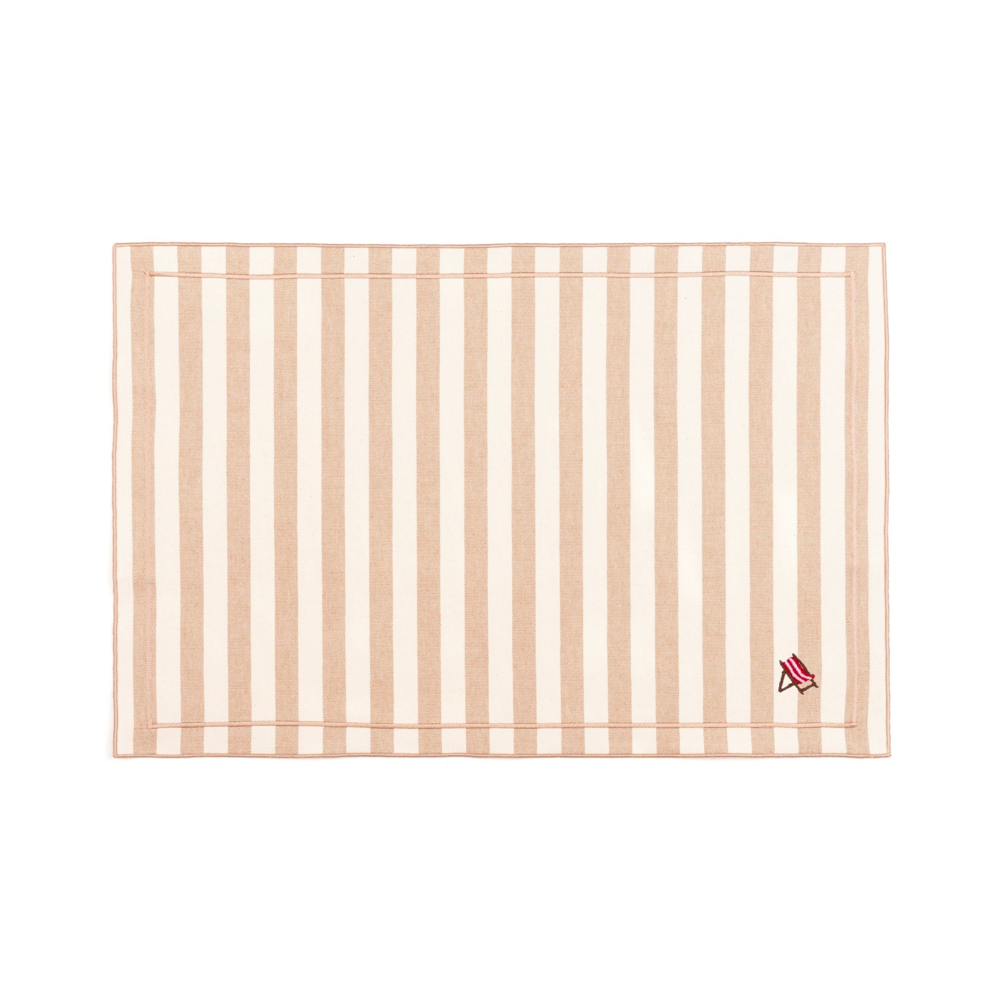 Barra cotton table linen with embroidered summer motifs - Torres Novas