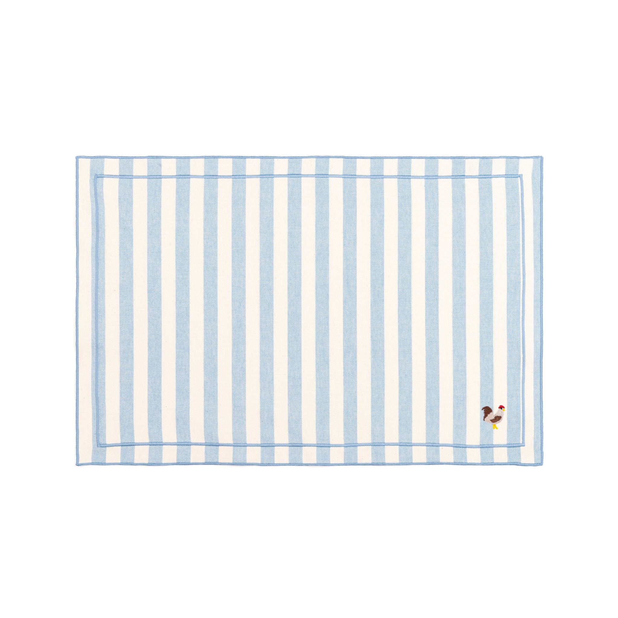 Barra cotton table linen with embroidered farm animals - Torres Novas
