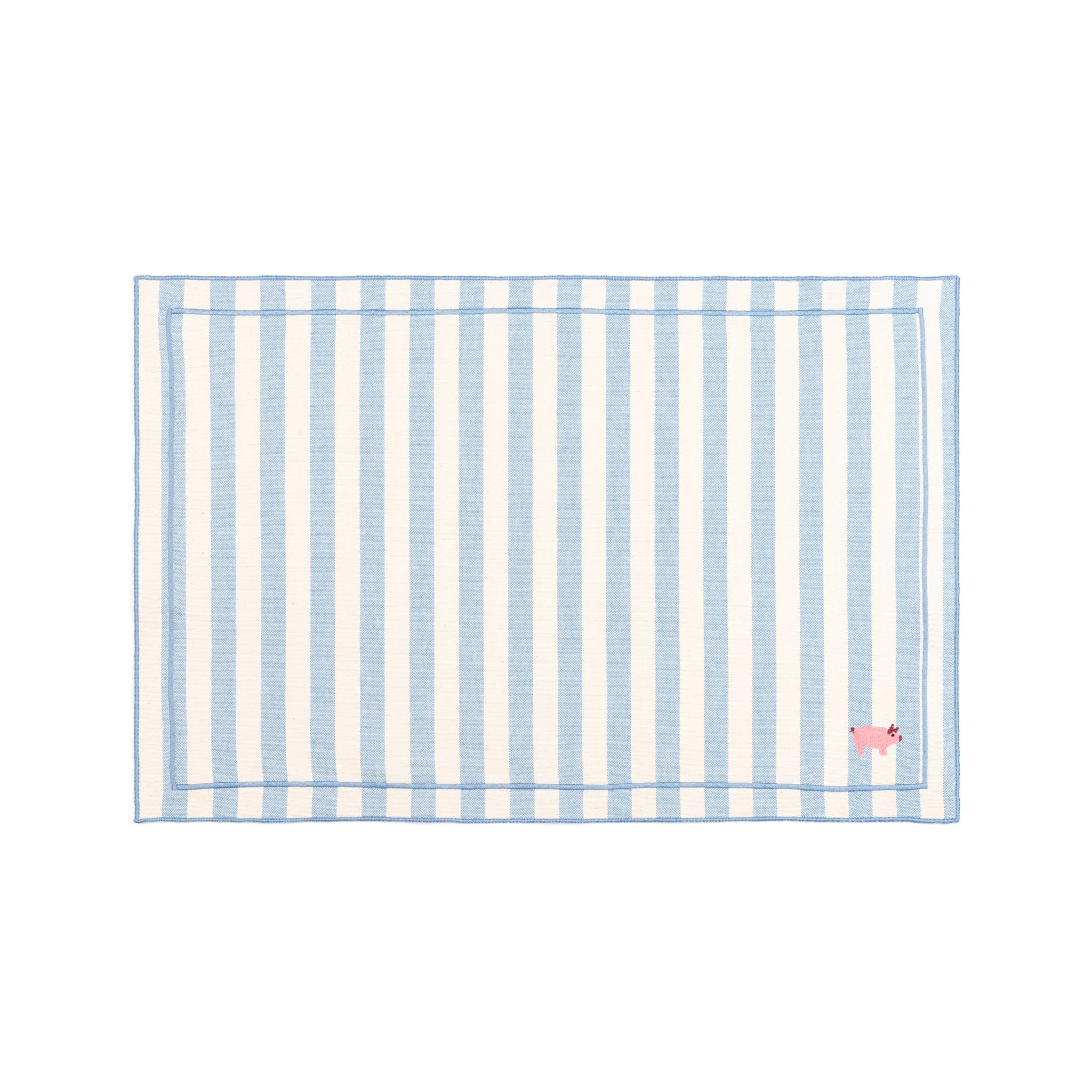 Barra cotton table linen with embroidered farm animals - Torres Novas