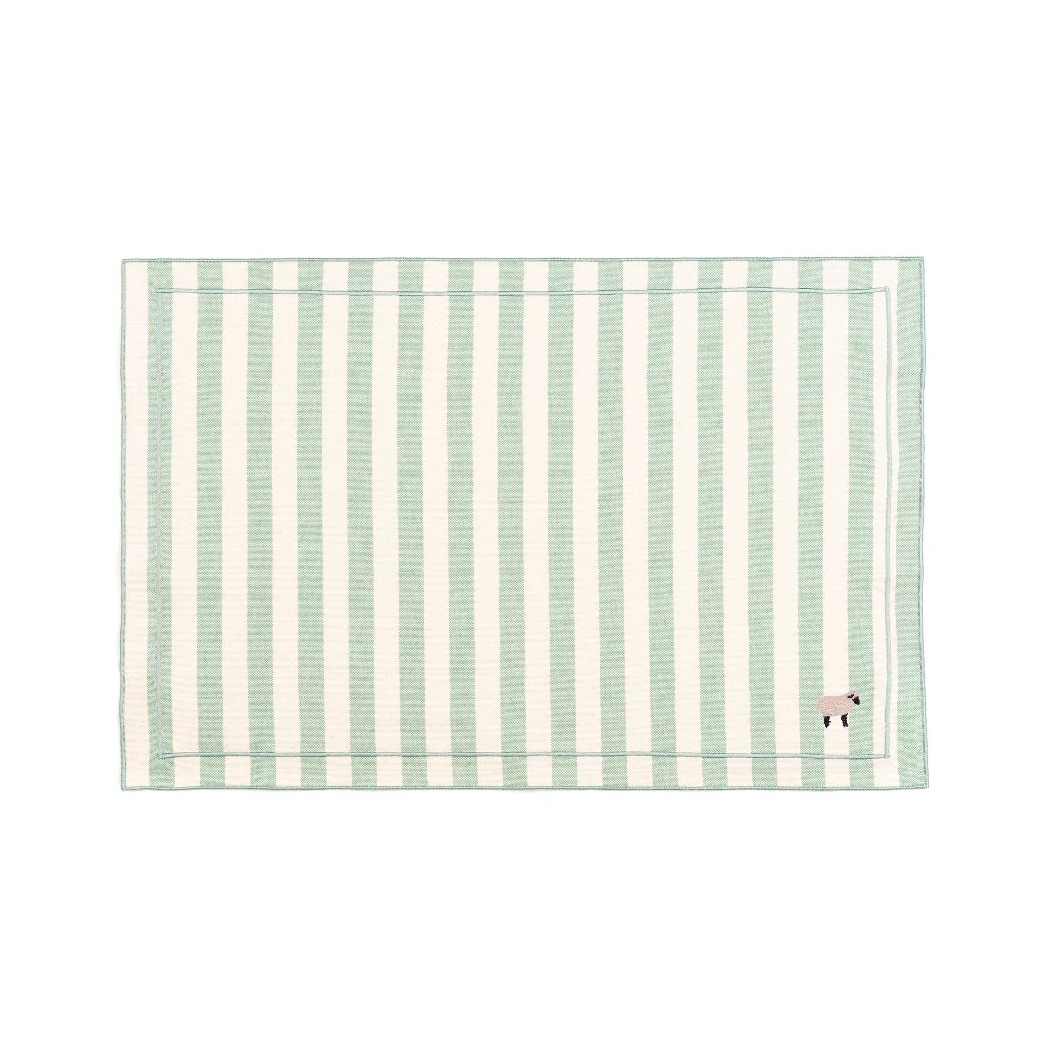 Barra cotton table linen with embroidered farm animals - Torres Novas