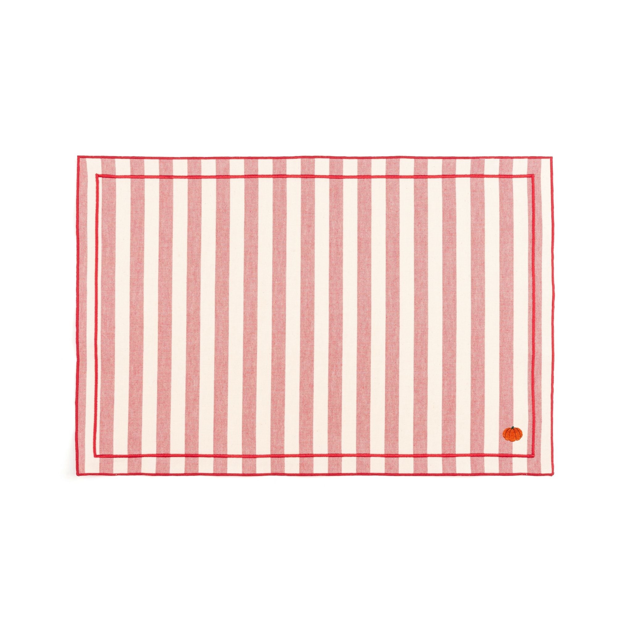 Barra cotton table linen with embroidered autumn motifs - Torres Novas
