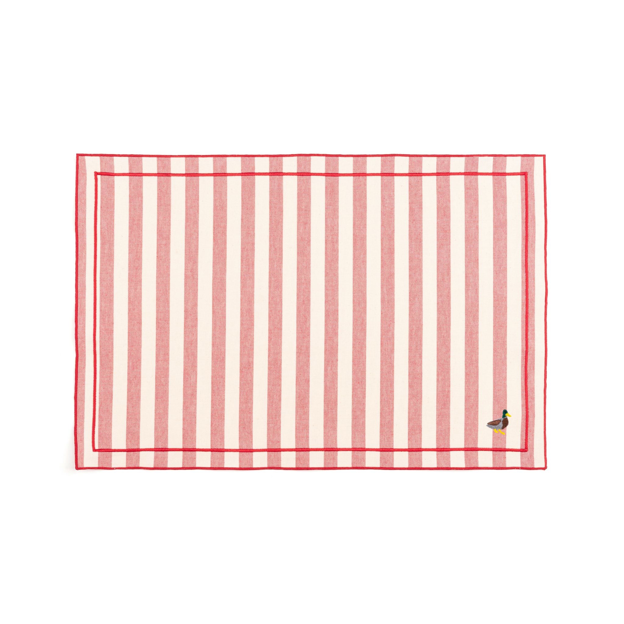 Barra cotton table linen with embroidered farm animals - Torres Novas