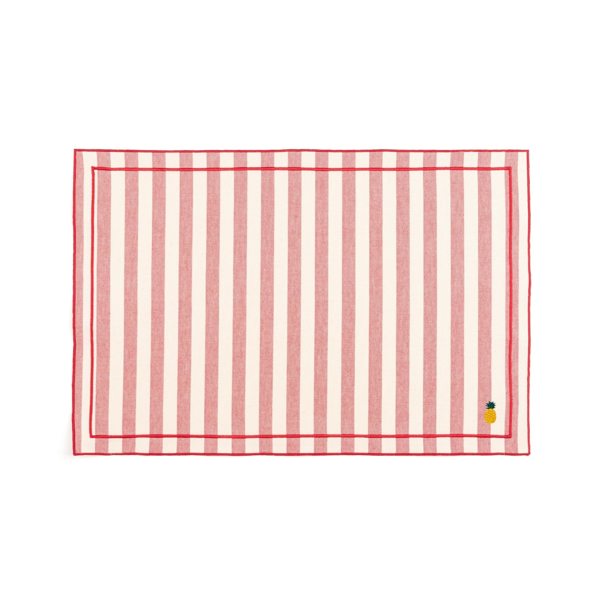 Barra cotton table linen with embroidered fruits - Torres Novas