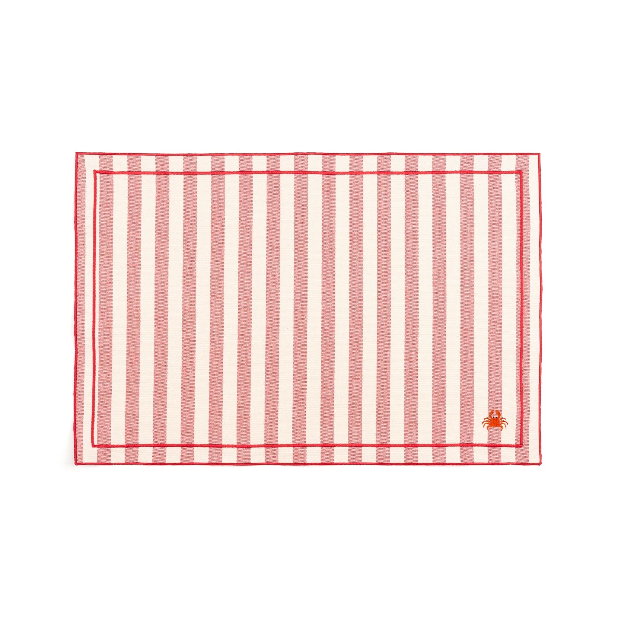 Barra cotton table linen with embroidered summer motifs - Torres Novas