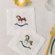 Mafra linen with Christmas embroidery