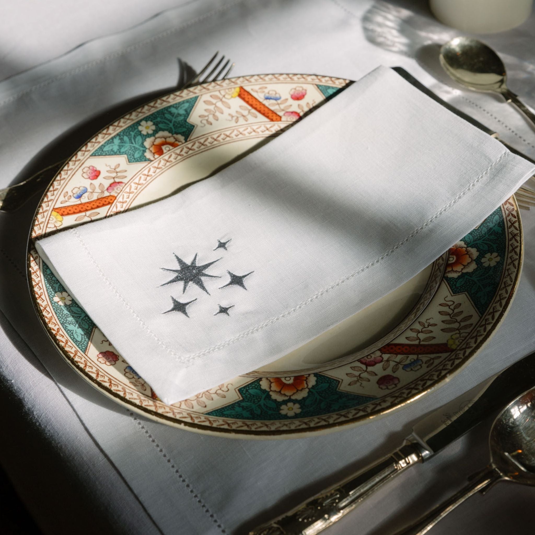 Linge de table Mafra avec broderie de Noël