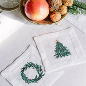 Linge de table Mafra avec broderie de Noël
