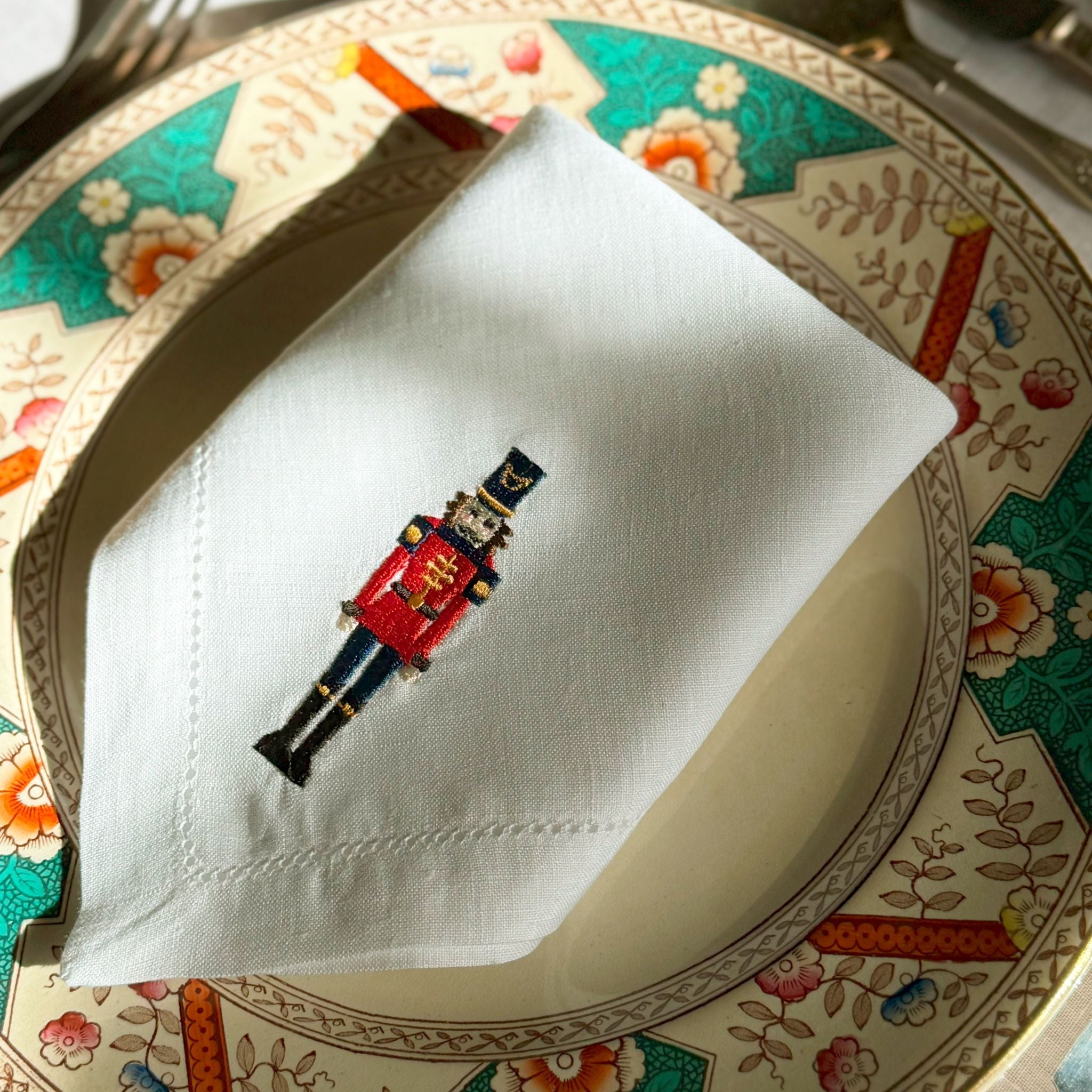 Linge de table Mafra avec broderie de Noël