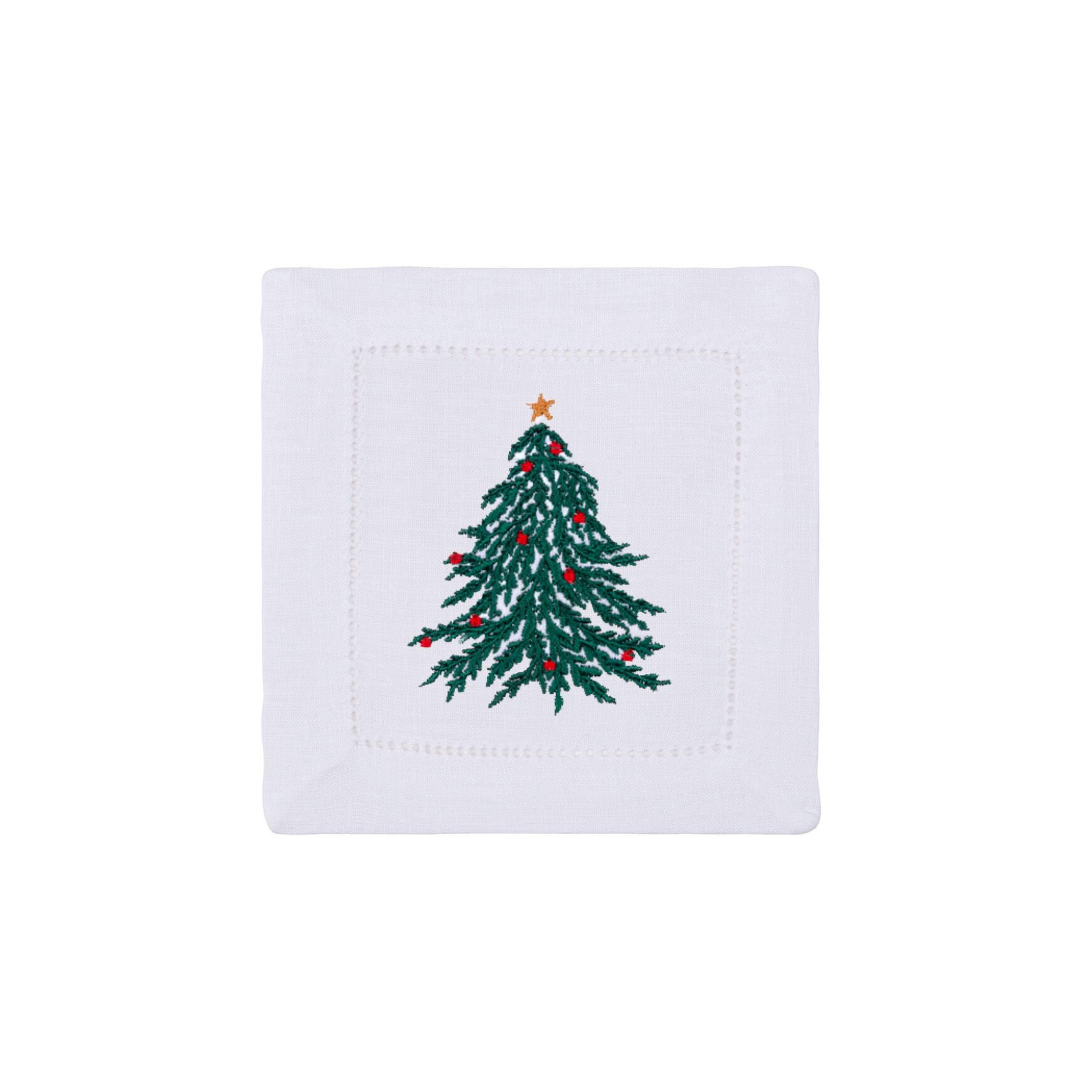 Mafra linen with Christmas embroidery