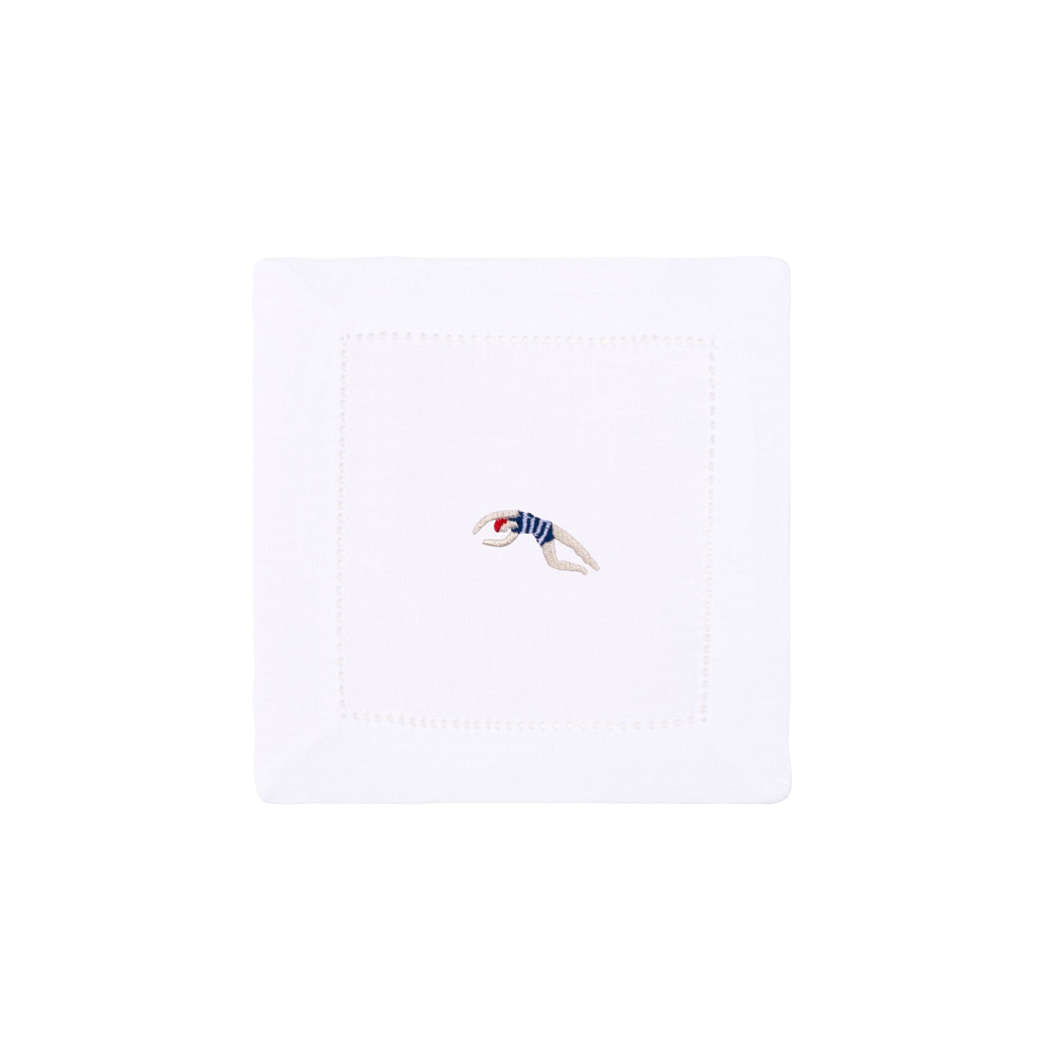 Mafra cotton napkins with retro embroidery