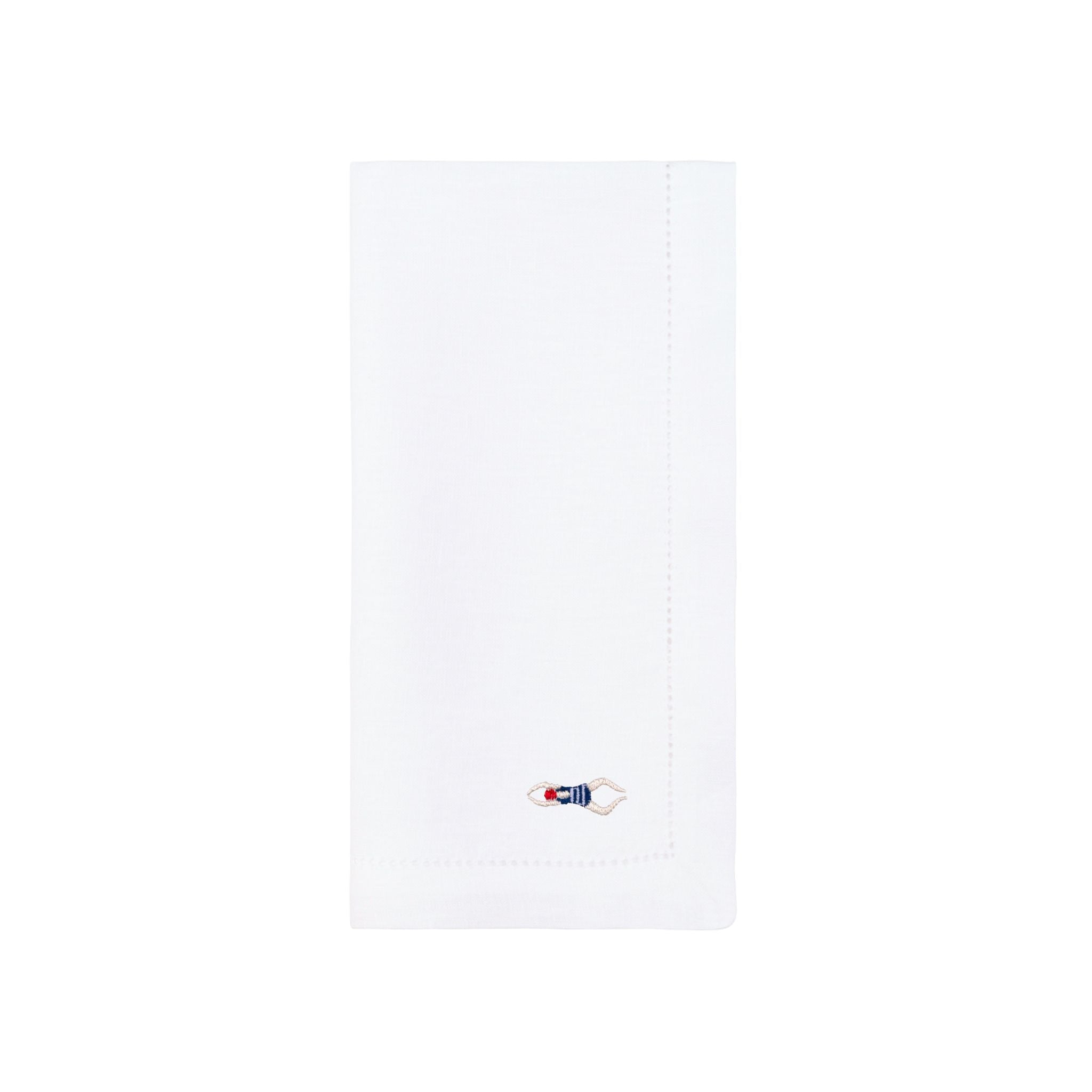 Mafra cotton napkins with retro embroidery