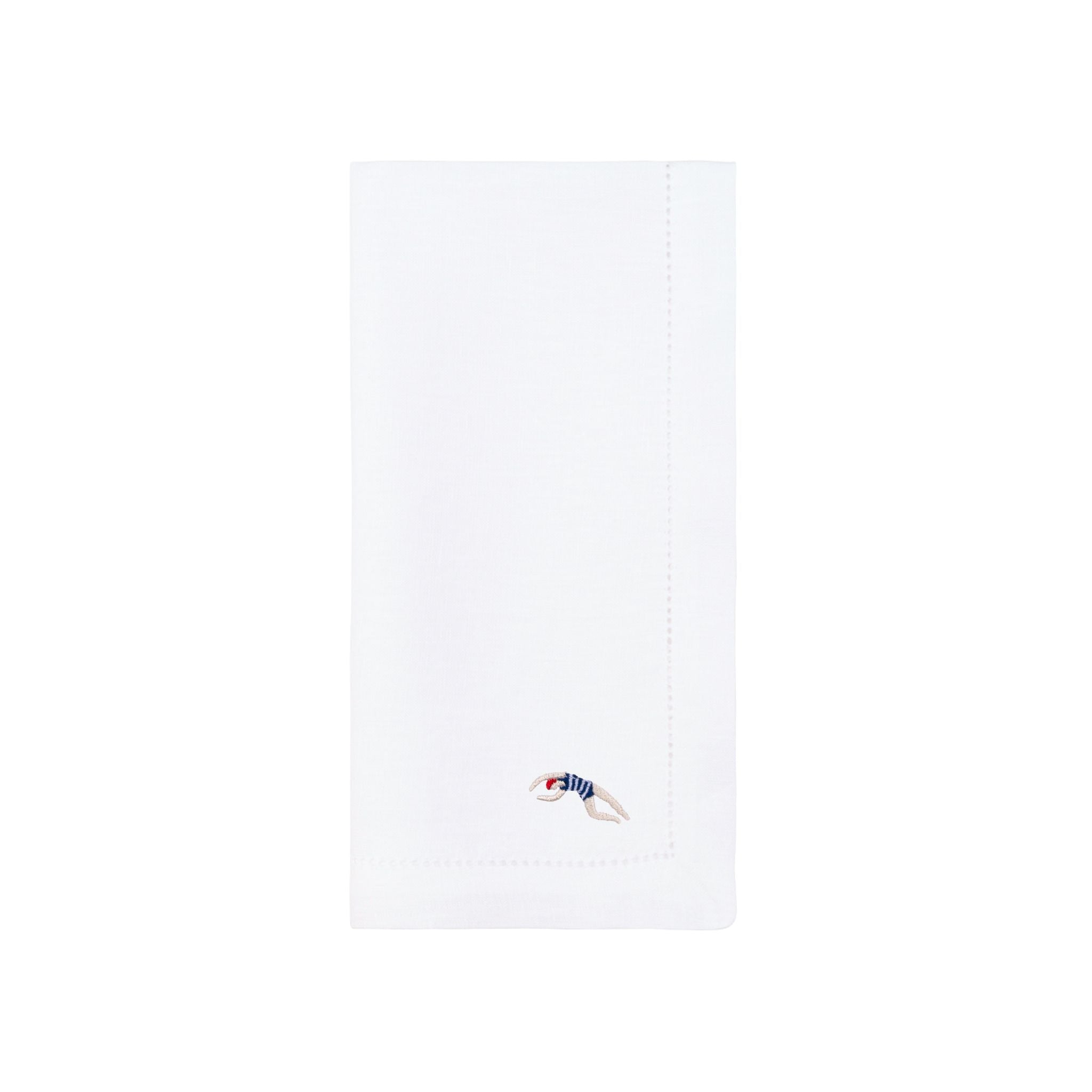 Mafra cotton napkins with retro embroidery