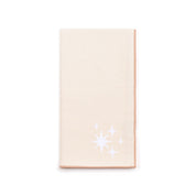 Ecru Nazaré napkins with stars embroidery