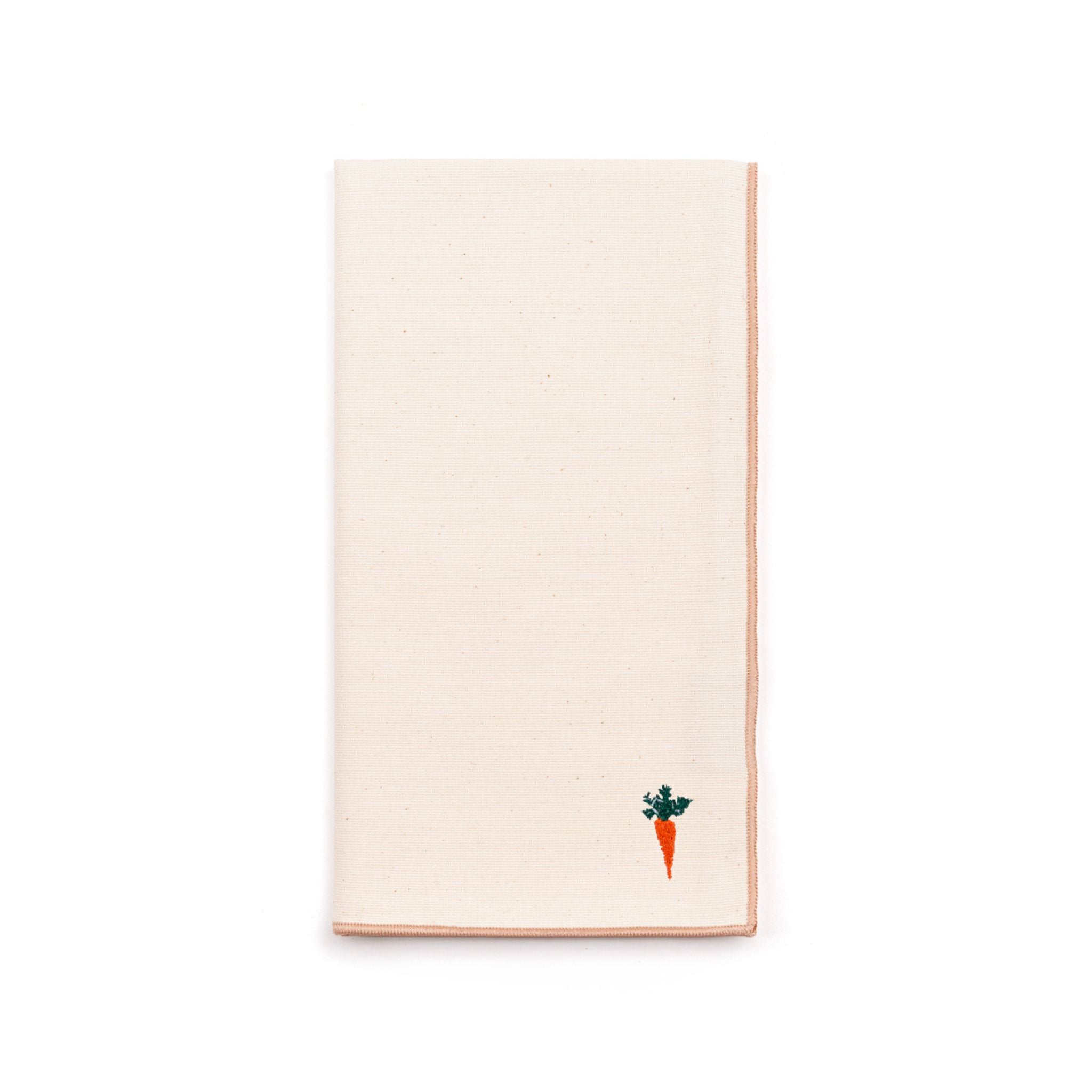 Servilletas Nazaré color crudo con bordado de pascua