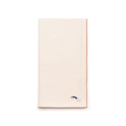 Ecru Nazaré napkins with retro embroidery