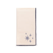 Ecru Nazaré napkins with stars embroidery
