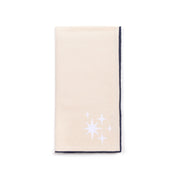 Ecru Nazaré napkins with stars embroidery