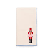 Ecru Nazaré napkins with nutcracker embroidery