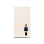 Ecru Nazaré napkins with nutcracker embroidery