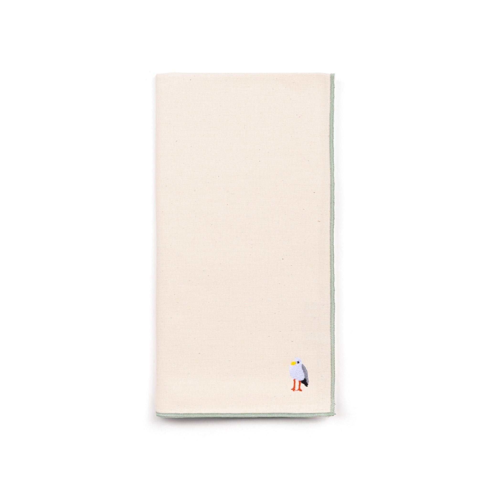 Servilletas Nazaré en en color crudo con bordado veraniego