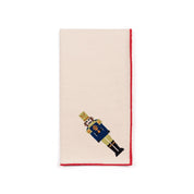 Ecru Nazaré napkins with nutcracker embroidery