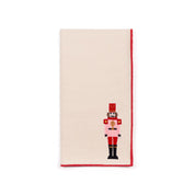Ecru Nazaré napkins with nutcracker embroidery