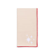 Ecru Nazaré napkins with stars embroidery