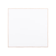 Serviettes de table Nazaré en blanc