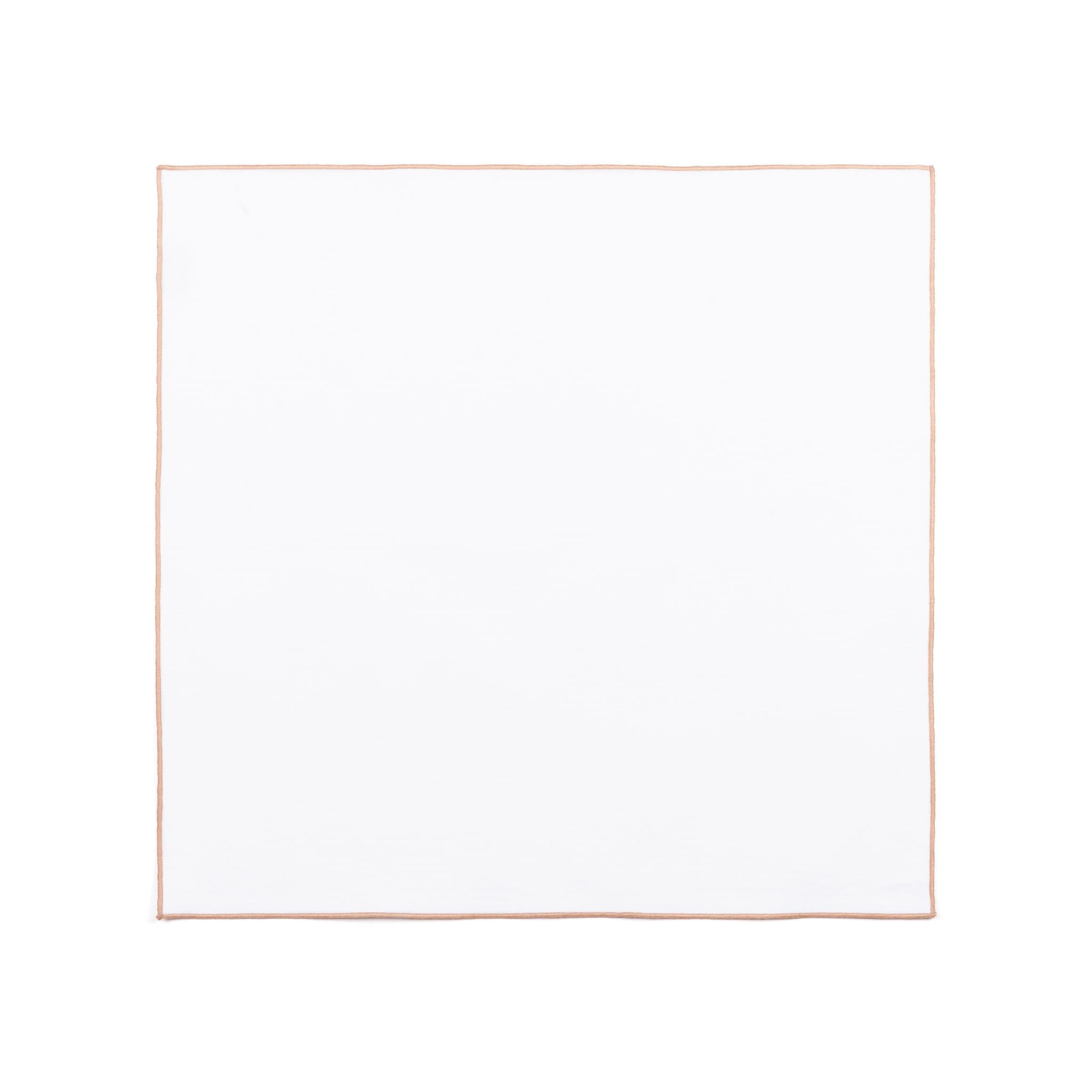 Serviettes de table Nazaré en blanc