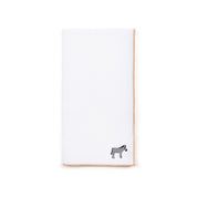 White Nazaré napkins with farm embroidery - Torres Novas