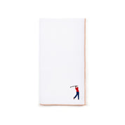 White Nazaré napkins with retro embroidery