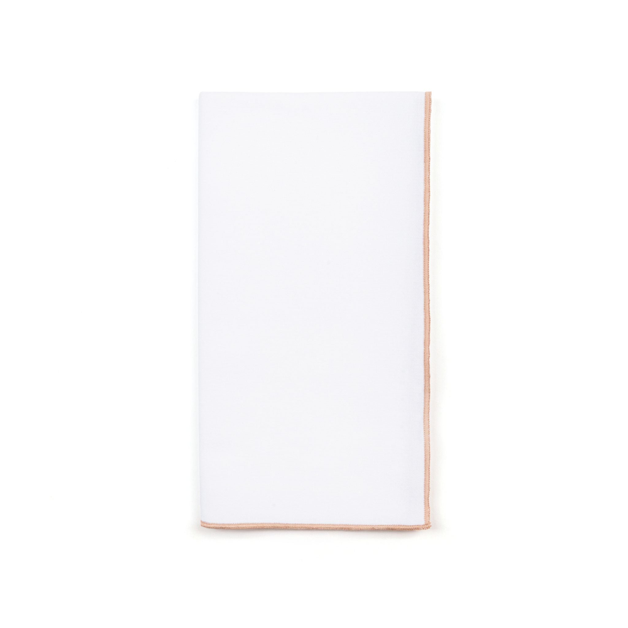 Serviettes de table Nazaré en blanc
