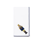 White Nazaré napkins with nutcracker embroidery