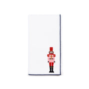 White Nazaré napkins with nutcracker embroidery