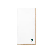 White Nazaré napkins with summer embroidery - Torres Novas